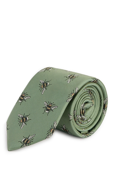 Men's Bumble Bee Silk Tie