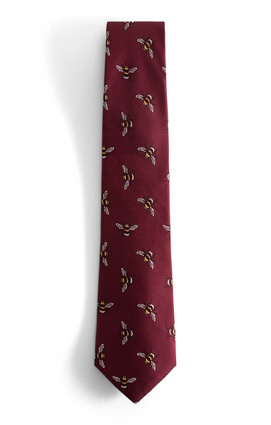 Men's Bumble Bee Silk Tie