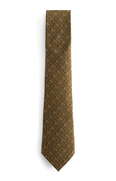 Men's Grouse Silk Tie