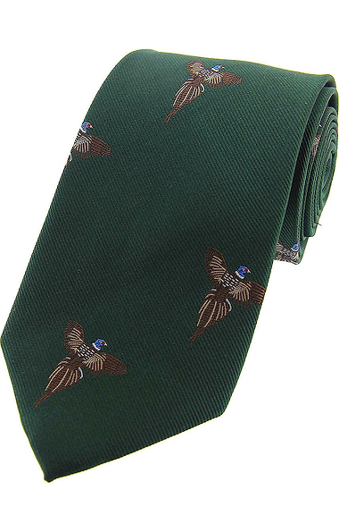 Men's Woven Flying Pheasant Tie