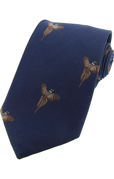 Men's Woven Flying Pheasant Tie