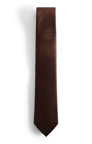 Men's Herringbone Woven Silk Tie