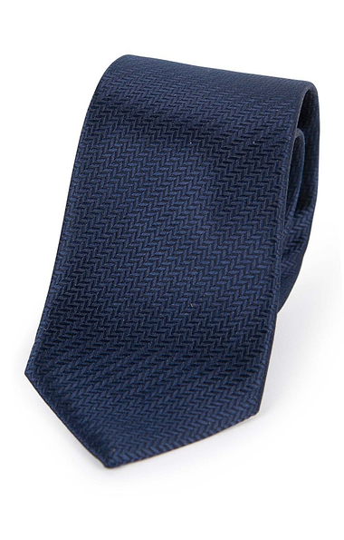 Men's Herringbone Woven Silk Tie