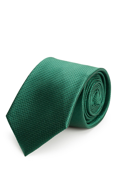 Men's Herringbone Woven Silk Tie