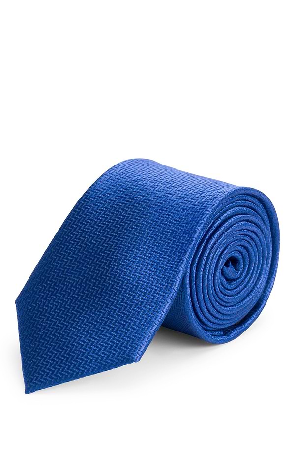 Men's Herringbone Woven Silk Tie