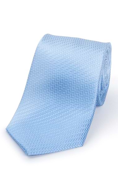 Men's Herringbone Woven Silk Tie