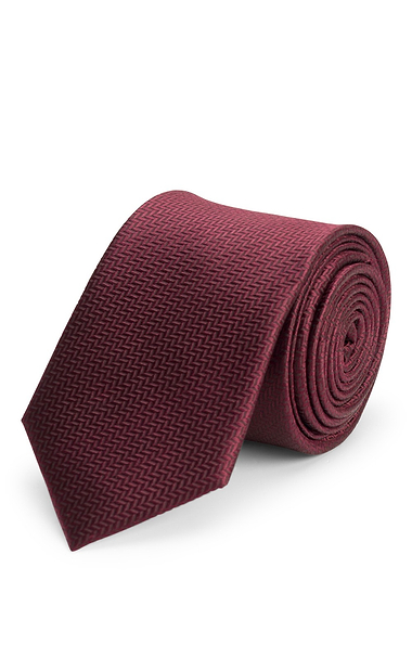 Men's Herringbone Woven Silk Tie