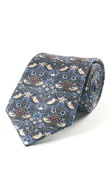 Men's Morris Print Fruit Tie