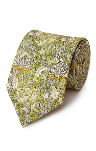 Men's Morris Print Fruit Tie