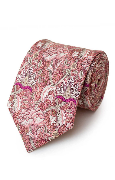 Men's Morris Print Fruit Tie