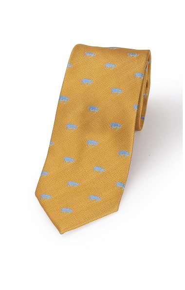 Men's Woven Silk Warthog Tie