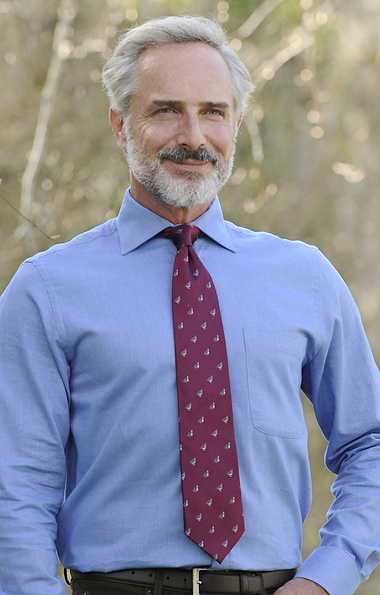 Men's Silk Woven Partridge Tie