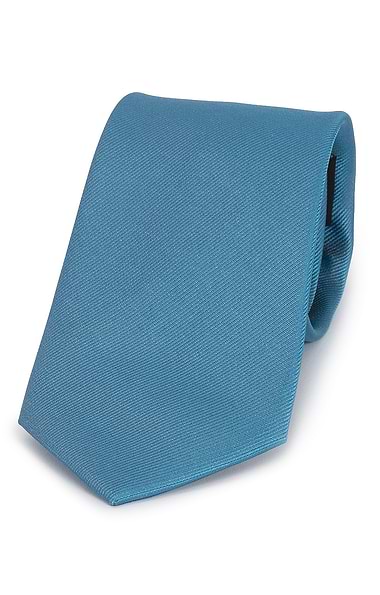 Men's Plain Woven Silk Tie