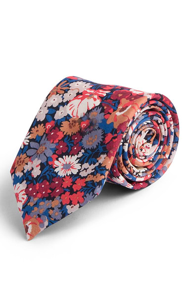 Men's Neck Tie Made With Liberty Fabric