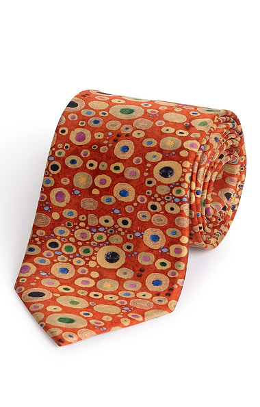 Men's Print Klimt Tie