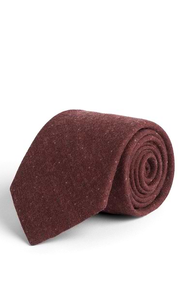 Men's Mini Dot Wool Neck Tie