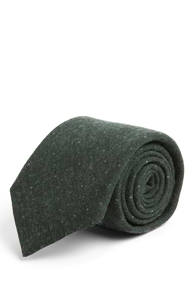 Men's Mini Dot Wool Neck Tie