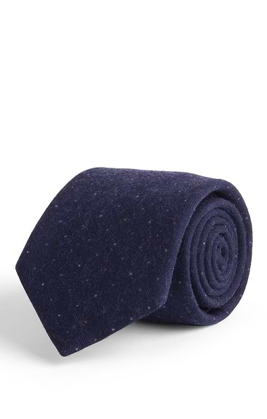 Men's Mini Dot Wool Neck Tie
