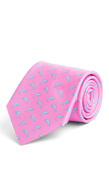 Men's Nautical Silk Twill Neck Tie