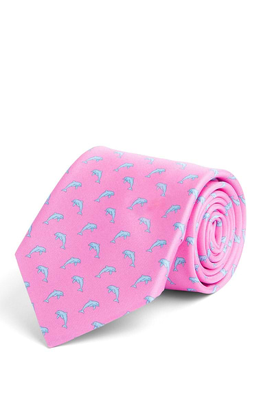 Men's Nautical Silk Twill Neck Tie
