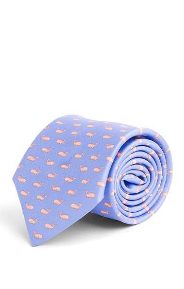 Men's Nautical Silk Twill Neck Tie
