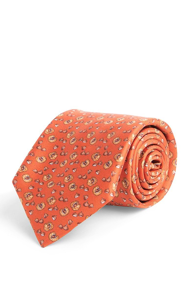 Men's Conker Silk Twill Neck Tie