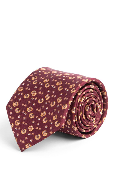 Men's Conker Silk Twill Neck Tie