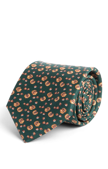 Men's Conker Silk Twill Neck Tie