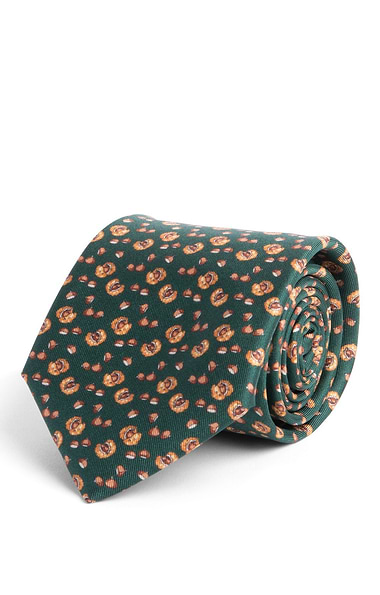 Men's Conker Silk Twill Neck Tie