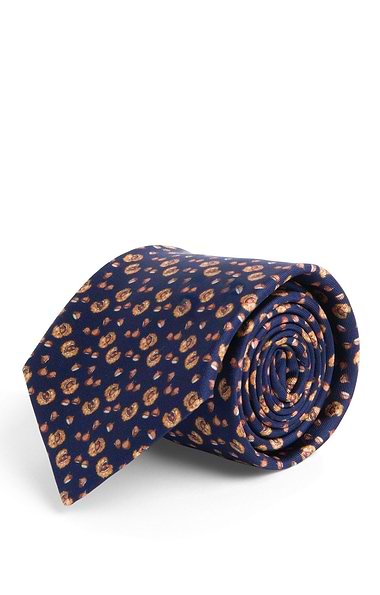 Men's Conker Silk Twill Neck Tie