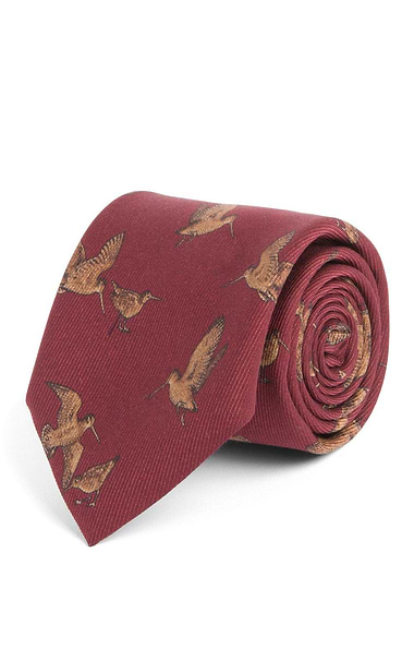 Men's Woodcock Silk Twill Neck Tie