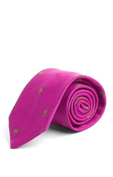 Men's Standing Pheasant Neck Tie