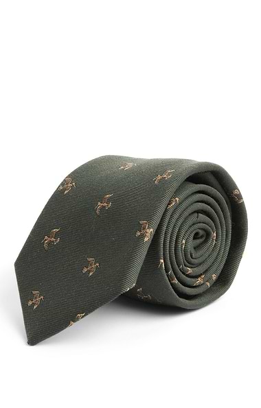 Men's Flying Woodcock Neck Tie