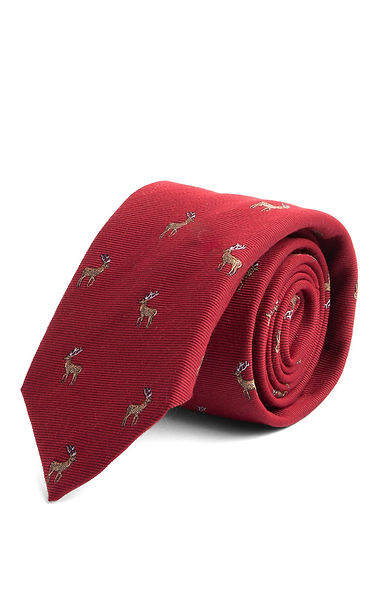 Men's Standing Stag Neck Tie