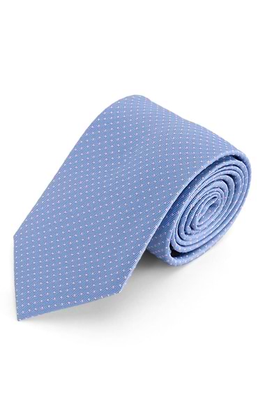Men's Pin Dot Silk Tie