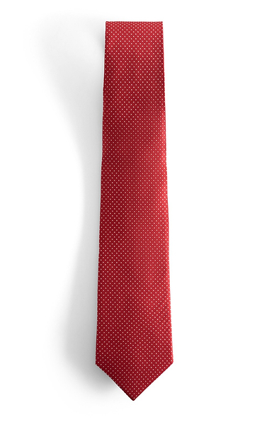 Men's Pin Dot Silk Tie