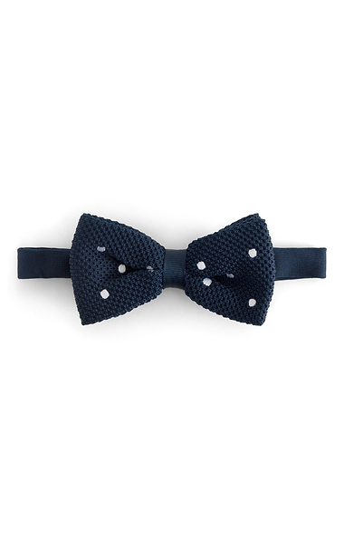 Men's Knitted Dot Bow Tie
