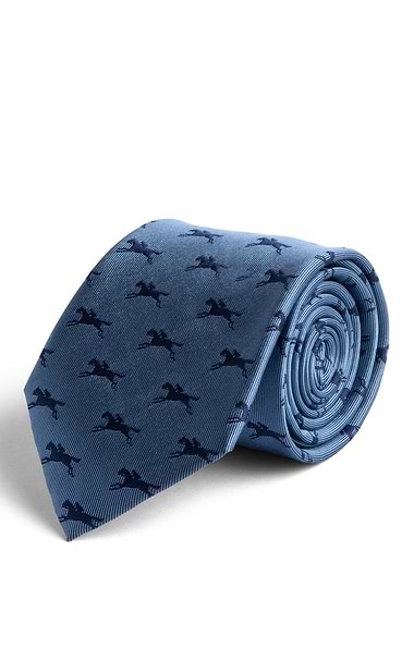 Men's Racehorse Woven Tie