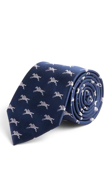 Men's Racehorse Woven Tie