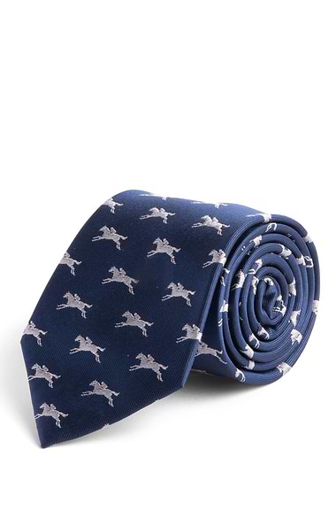 Men's Racehorse Woven Tie
