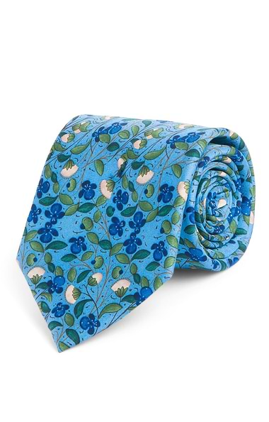 Men's Greek Owl Print Tie
