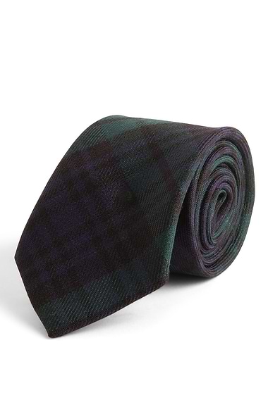 Men's Plaid Tie