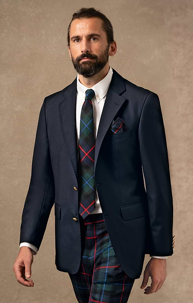 Men's Plaid Tie