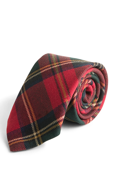 Men's Plaid Tie