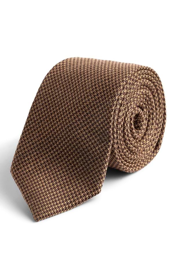 Men's Silk & Wool Blend Country Houndstooth Check Tie
