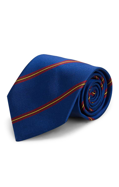 Stripe Silk Twill Neck Tie