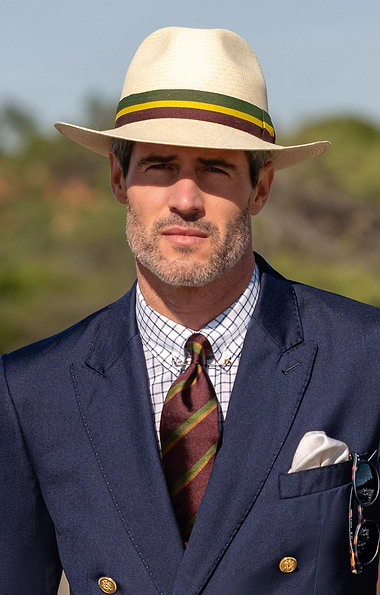 Stripe Silk Twill Neck Tie