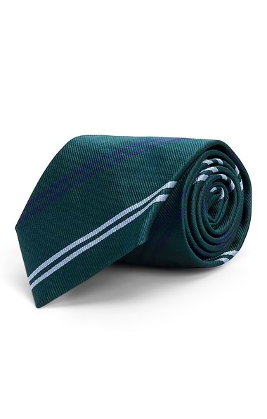 Stripe Silk Twill Neck Tie