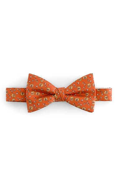 Men's Ashwood Conker Silk Bow Tie