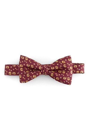 Men's Ashwood Conker Silk Bow Tie